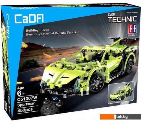  - Конструкторы CaDa Technic Спортивная машина C51007W - Technic Спортивная машина C51007W