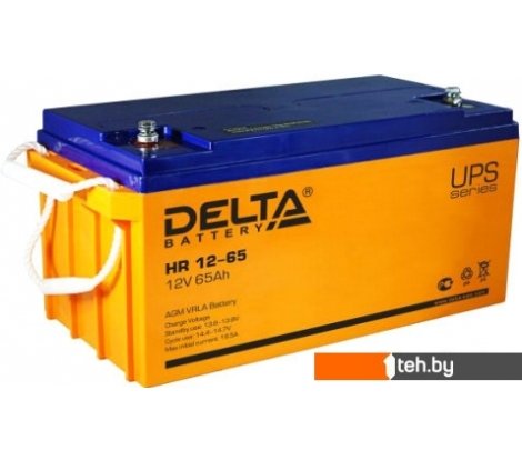  - Аккумуляторы для ИБП Delta HR 12-65 (12В/65 А·ч) - HR 12-65 (12В/65 А·ч)