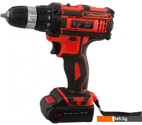  - Шуруповерты, гайковерты, электроотвертки Brait BCD12N (с 2-мя АКБ, кейс) - BCD12N (с 2-мя АКБ, кейс)