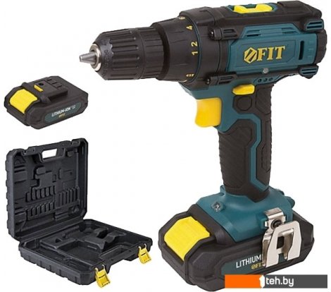  - Шуруповерты, гайковерты, электроотвертки FIT 80199 (с 2-мя АКБ, кейс) - 80199 (с 2-мя АКБ, кейс)