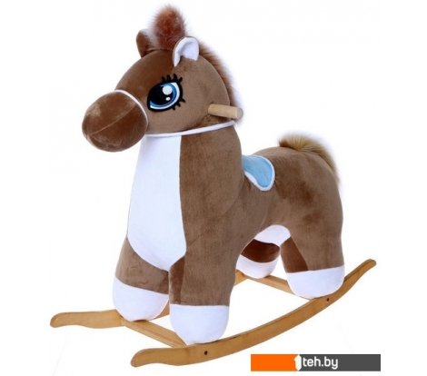  - Каталки, педальные машинки Zabiaka Лошадка 7334383 (коричневый) - Лошадка 7334383 (коричневый)