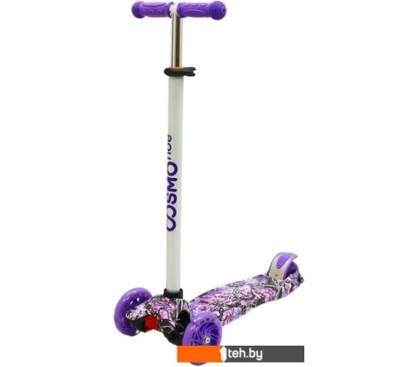 - Самокаты Cosmoride Funny S910W (сиреневый) - Funny S910W (сиреневый)
