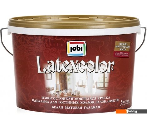 - Краски и эмали Jobi Latexcolor (5 л) - Latexcolor (5 л)