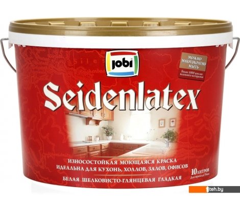 - Краски и эмали Jobi Seidenlatex (10 л) - Seidenlatex (10 л)