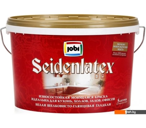  - Краски и эмали Jobi Seidenlatex (5 л) - Seidenlatex (5 л)