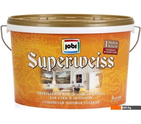  - Краски и эмали Jobi Superweiss (5 л) - Superweiss (5 л)