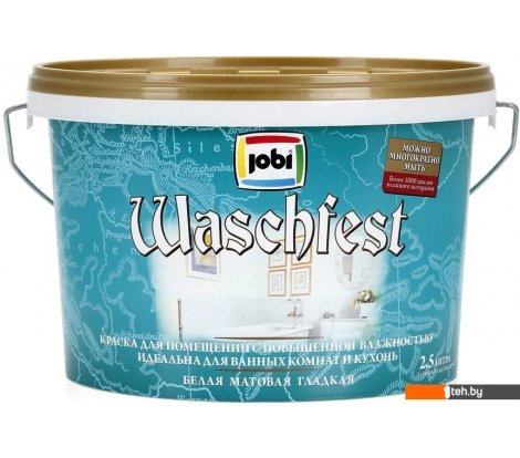  - Краски и эмали Jobi Waschfest (2.5 л) - Waschfest (2.5 л)
