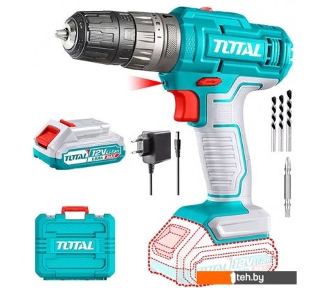 - Шуруповерты, гайковерты, электроотвертки Total TIDLI1228 (с 1-м АКБ, кейс, оснастка) - TIDLI1228 (с 1-м АКБ, кейс, оснастка)