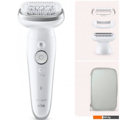 - Женские электробритвы и эпиляторы Braun Silk-epil 9 9-041 (серебристый) - Silk-epil 9 9-041 (серебристый)
