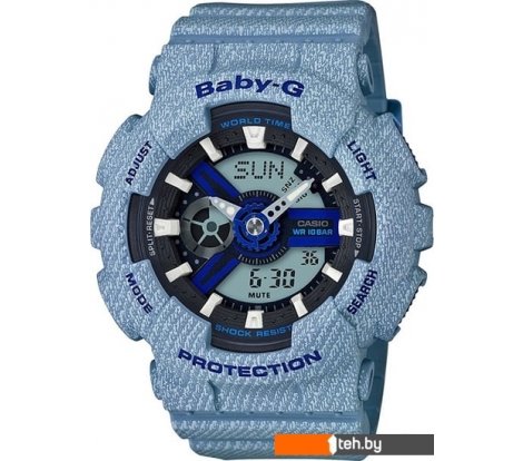  - Наручные часы Casio Baby-G BA-110DE-2A2 - Baby-G BA-110DE-2A2