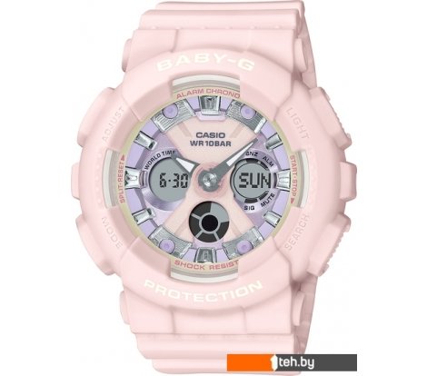  - Наручные часы Casio Baby-G BA-130WP-4A - Baby-G BA-130WP-4A