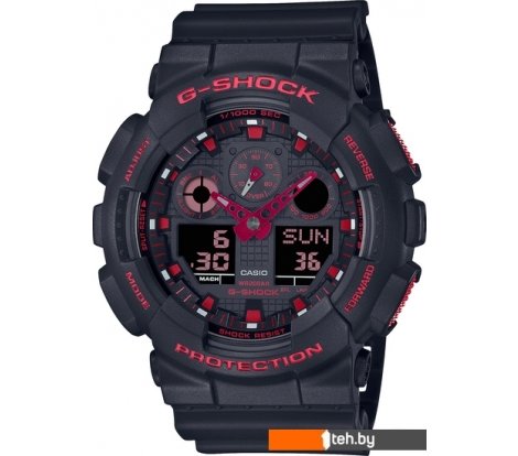 - Наручные часы Casio G-Shock GA-100BNR-1A - G-Shock GA-100BNR-1A