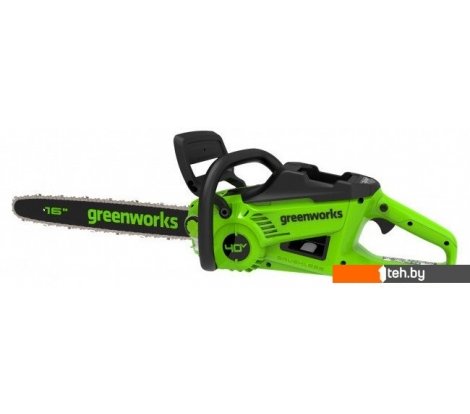  - Цепные электро- и бензопилы Greenworks GD40CS20X 2008807UH (с 1-им АКБ) - GD40CS20X 2008807UH (с 1-им АКБ)