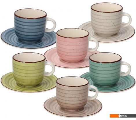  - Кружки, чашки, стаканы для горячих напитков Tognana Louise Urban Pastel LS18502M228 - Louise Urban Pastel LS18502M228