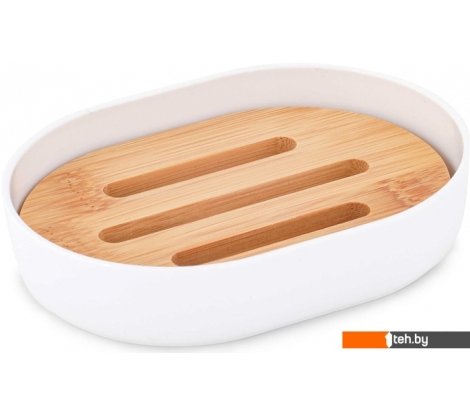  - Аксессуары для ванной и туалета Альтернатива Бамбук М8061 (белый) - Бамбук М8061 (белый)