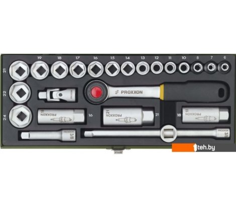  - Биты, головки, насадки, держатели Proxxon Компактный с трещоткой 23110 - Компактный с трещоткой 23110
