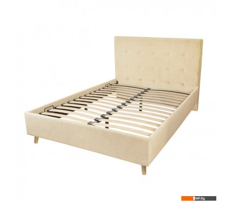  - Кровати Мирабелла Валенсия 16 Велюр (кремовый) - Валенсия 16 Велюр (кремовый)
