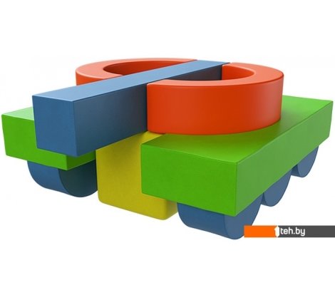  - Детские спортивные комплексы и игровые площадки Romana Танк ДМФ-МК-13.75.01 (разноцветный) - Танк ДМФ-МК-13.75.01 (разноцветный)