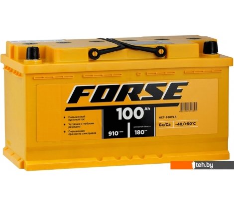  - Автомобильные аккумуляторы FORSE 6СТ-100VLR (100 А·ч) - 6СТ-100VLR (100 А·ч)