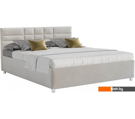  - Кровати Мебель-АРС Нью-Йорк 140 (бархат бежевый/Star Velvet 6 Beige) - Нью-Йорк 140 (бархат бежевый/Star Velvet 6 Beige)