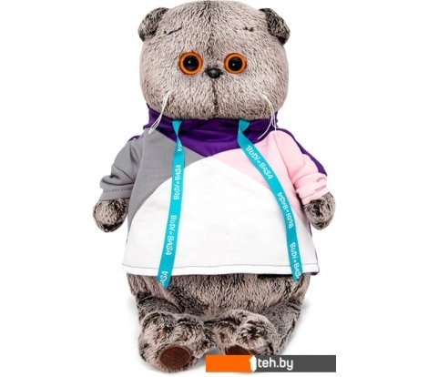  - Мягкие игрушки BUDI BASA Collection Басик в разноцветной толстовке Ks22-180 (22 см) - Басик в разноцветной толстовке Ks22-180 (22 см)