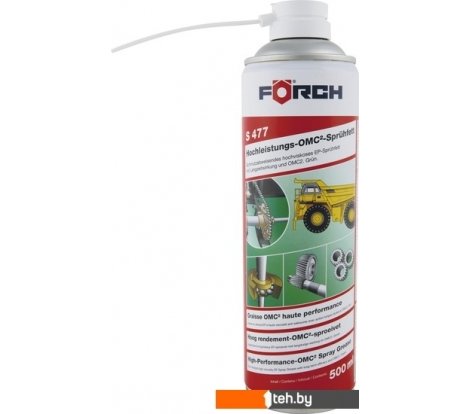  - Смазки, пасты и очистители для механических, электрических узлов FORCH Высокоэффективная аэрозольная смазка OMC2 S477 500мл 65075610 - Высокоэффективная аэрозольная смазка OMC2 S477 500мл 65075610