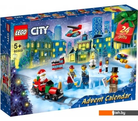  - Конструкторы LEGO City 60303 Адвент календарь City - City 60303 Адвент календарь City