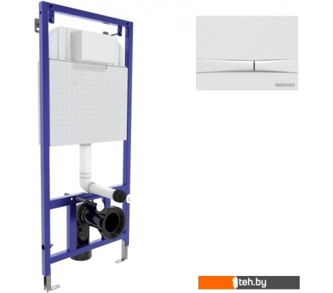 - Инсталляции для унитазов, раковин, биде и писсуаров Berges Wasserhaus Novum F4 040254 - Novum F4 040254