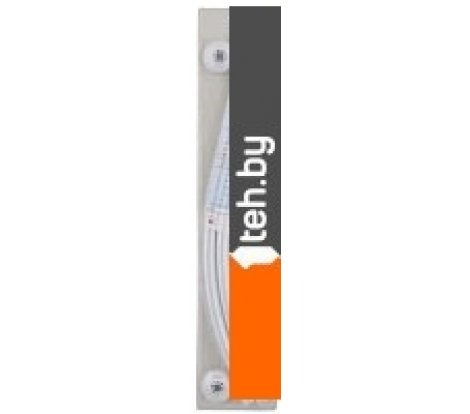  - Шторки и карнизы для ванн и поддонов Savol S-09090U (2шт, белый) - S-09090U (2шт, белый)