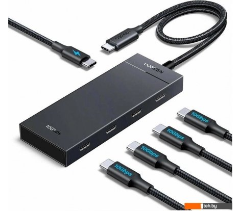 - USB-хабы и док-станции Ugreen CM806 55334 - CM806 55334