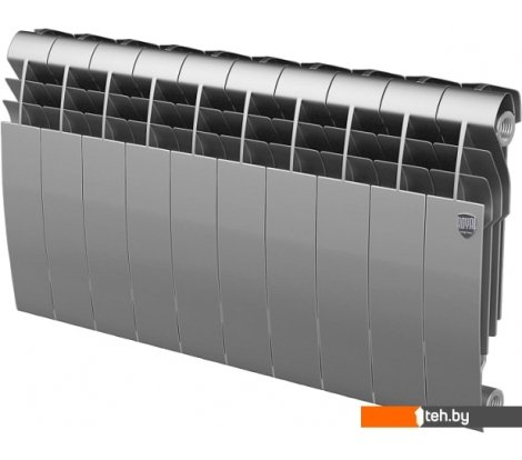  - Радиаторы отопления Royal Thermo BiLiner 350 Silver Satin (10 секций) - BiLiner 350 Silver Satin (10 секций)