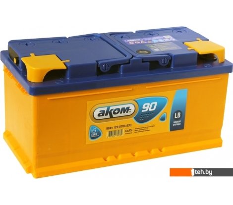  - Автомобильные аккумуляторы AKOM 6СТ-90V R+ (90 А·ч) - 6СТ-90V R+ (90 А·ч)