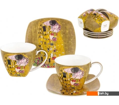  - Кружки, чашки, стаканы для горячих напитков Elan Gallery Поцелуй 420468 - Поцелуй 420468