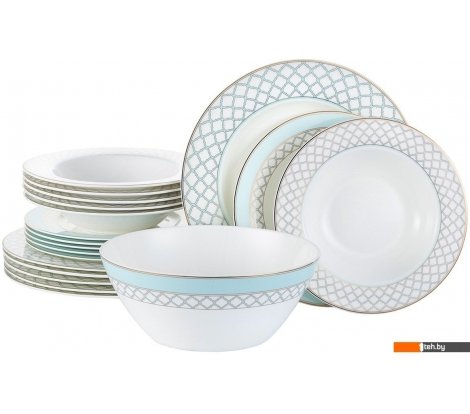  - Тарелки, салатники, блюда и наборы Gipfel Aurora 42861 (19шт) - Aurora 42861 (19шт)