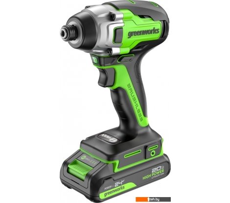  - Шуруповерты, гайковерты, электроотвертки Greenworks GD24ID3 3802807CUA (с 1-им АКБ) - GD24ID3 3802807CUA (с 1-им АКБ)
