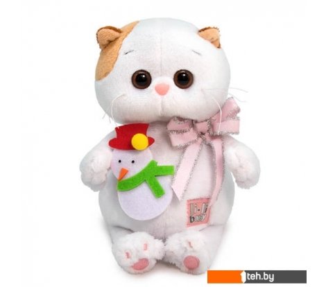  - Мягкие игрушки BUDI BASA Collection Кошечка Ли-Ли Baby с игрушкой Снеговик LB-061 (20 см) - Кошечка Ли-Ли Baby с игрушкой Снеговик LB-061 (20 см)