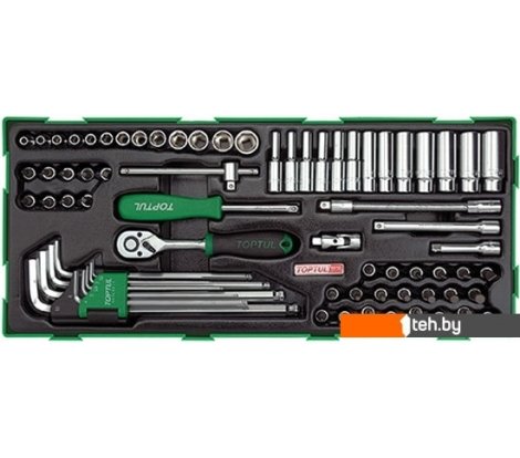  - Наборы инструментов Toptul GTB7202 (72 gпредмета) - GTB7202 (72 gпредмета)