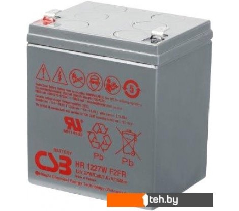  - Аккумуляторы для ИБП CSB Battery HR1227W F2 (12В/6.5 А·ч) - HR1227W F2 (12В/6.5 А·ч)