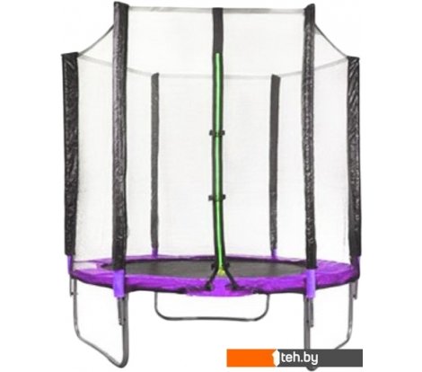  - Батуты Atlas Sport 183 см - 6ft (без лестницы, внешняя сетка, сливовый) - 183 см - 6ft (без лестницы, внешняя сетка, сливовый)