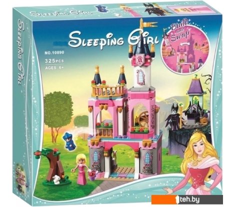  - Конструкторы Bela Sleeping Girl 10890 Сказочный замок Спящей Красавицы - Sleeping Girl 10890 Сказочный замок Спящей Красавицы