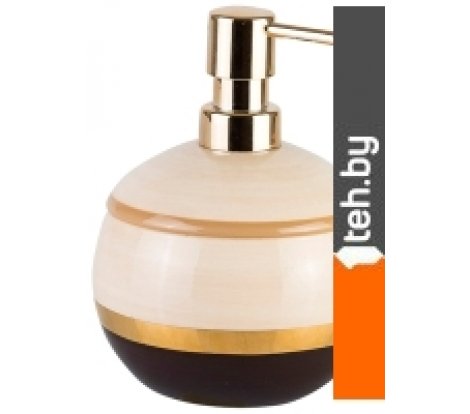  - Аксессуары для ванной и туалета Primanova Lidyana D-18330 (бежевый/черный/золотистый) - Lidyana D-18330 (бежевый/черный/золотистый)