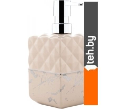  - Аксессуары для ванной и туалета Primanova Nero D-20670 (бежевый/серебристый) - Nero D-20670 (бежевый/серебристый)