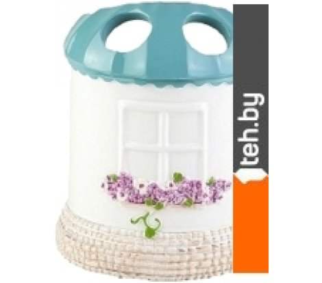  - Аксессуары для ванной и туалета Primanova Bodrum D-15942 (белый/голубой) - Bodrum D-15942 (белый/голубой)