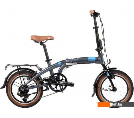  - Велосипеды Novatrack Town 2024 16AFV.TOWN.GR4 (серый) - Town 2024 16AFV.TOWN.GR4 (серый)