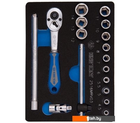  - Наборы инструментов King Tony 2516MRV03 (17 предметов) - 2516MRV03 (17 предметов)