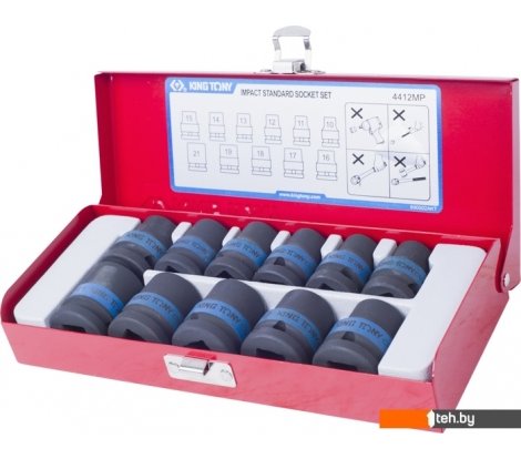  - Биты, головки, насадки, держатели King Tony 4412MP - 4412MP