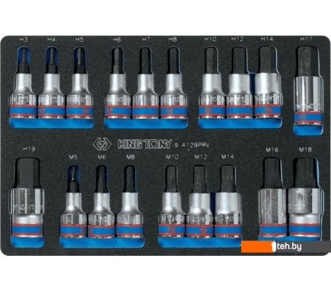  - Биты, головки, насадки, держатели King Tony 9-4129PRV - 9-4129PRV