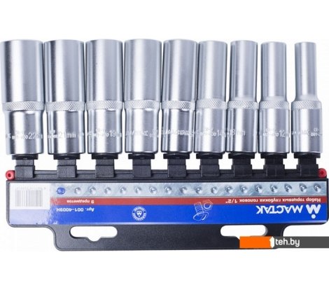  - Биты, головки, насадки, держатели Мастак 001-4009H - 001-4009H