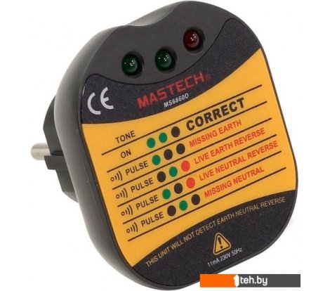  - Мультиметры, токовые клещи, индикаторные отвертки Mastech MS6860D - MS6860D