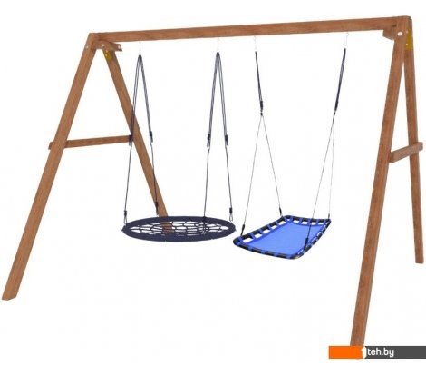  - Детские спортивные комплексы и игровые площадки Капризун Деревянные с гнездом Лодка и гнездом 100 Р911-55 - Деревянные с гнездом Лодка и гнездом 100 Р911-55